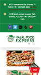 Mobile Screenshot of halalfoodexpress.com