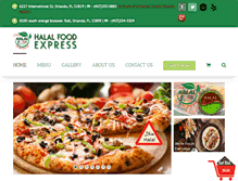Tablet Screenshot of halalfoodexpress.com